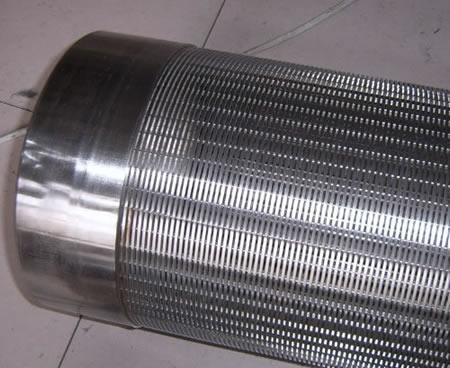 Looped Wedge Wire Screen, Stainless steel SUS 316L