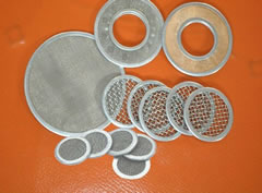 Wire mesh disc filter